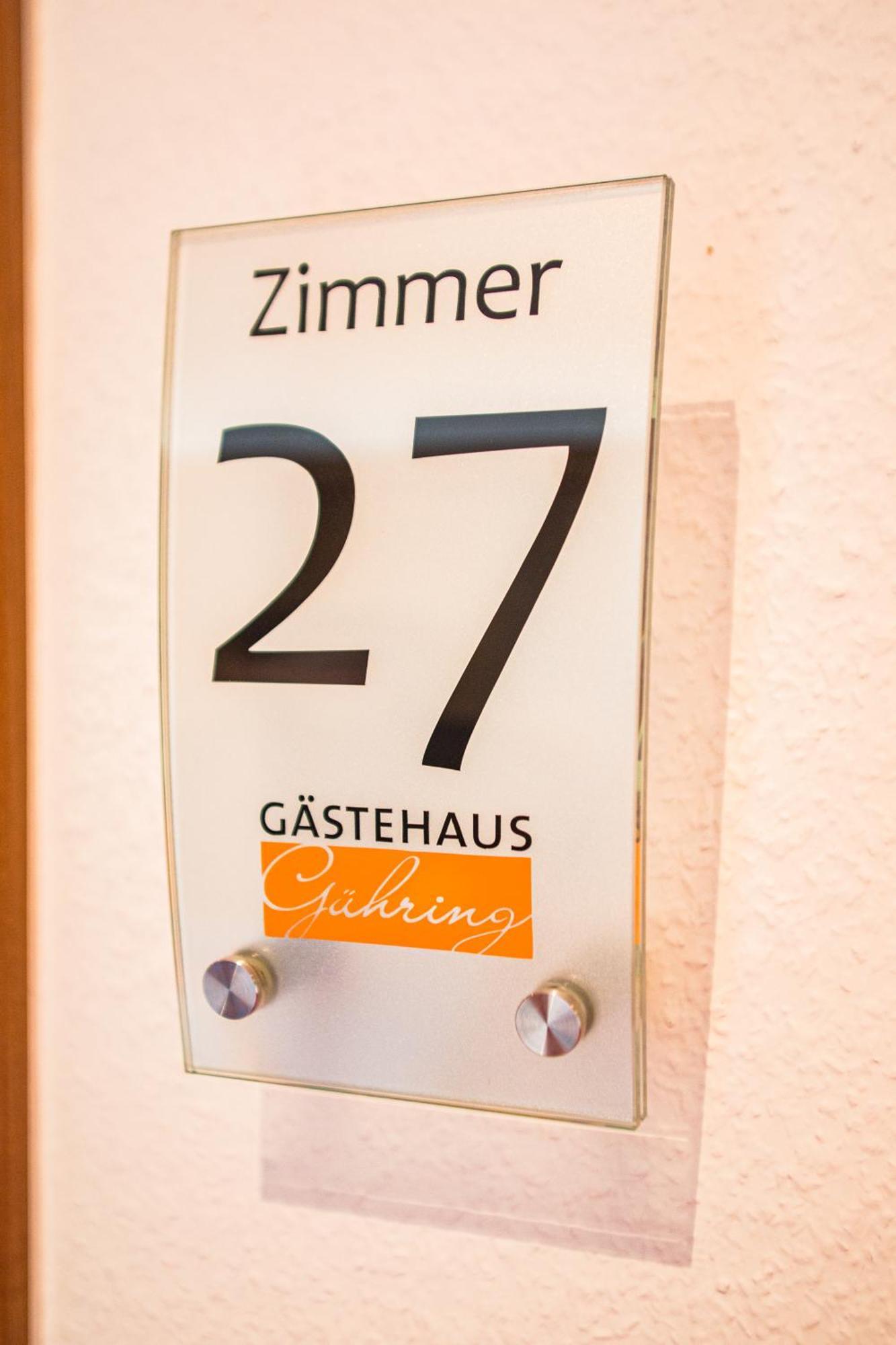 Gaestehaus Guehring Rosenfeld Exteriér fotografie